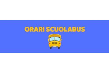 Orari scuolabus 2026/2027